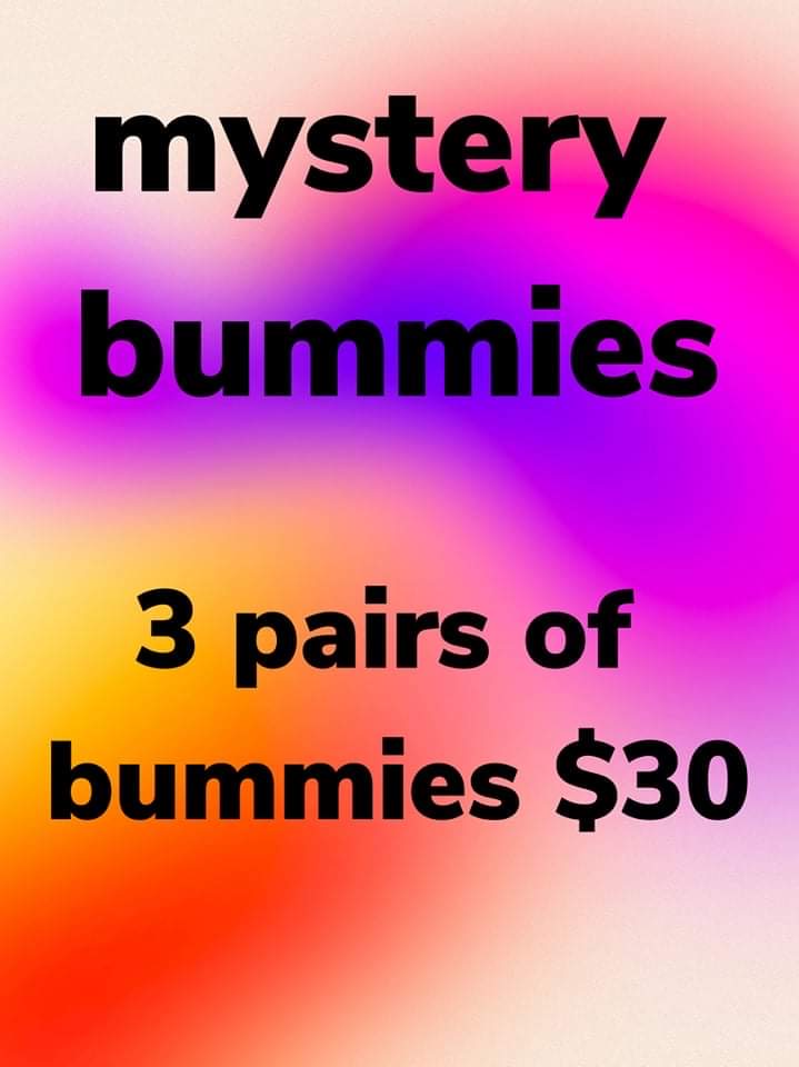 Mystery bummies/shorties