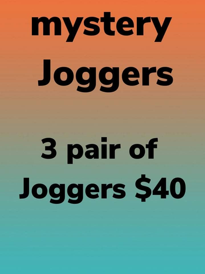 Mystery joggers